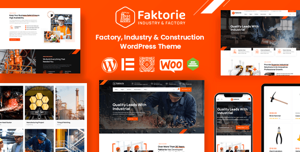 Factory Website Templates | ThemeForest