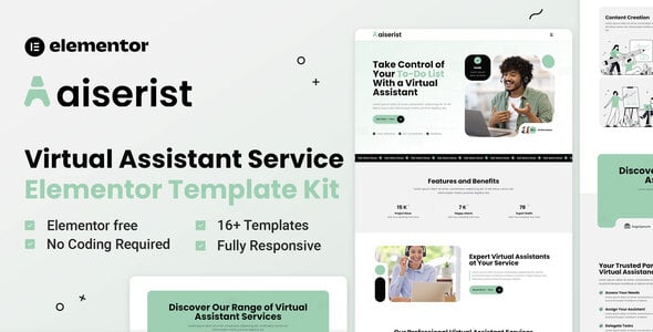 Virtual Assistant Website Templates | ThemeForest