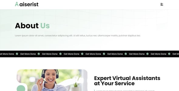 Virtual Assistant Website Templates | ThemeForest