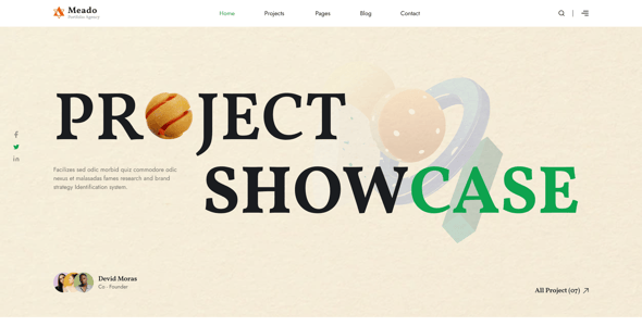 Project Showcase Website Templates | ThemeForest