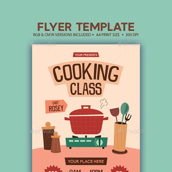 Cooking Flyer Templates | GraphicRiver