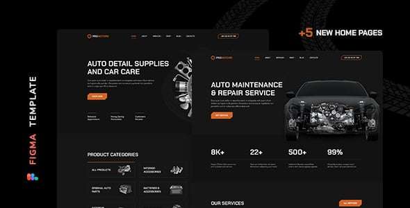 Car Figma Templates | ThemeForest