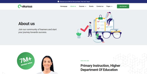 Education Elementor Template Kits from ThemeForest