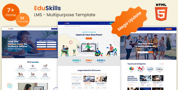 Online Tutor Website Templates | ThemeForest