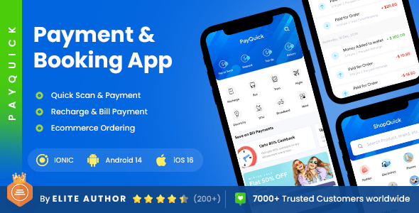 Online Payment Mobile App Templates | CodeCanyon