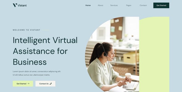 Virtual Assistant Website Templates | ThemeForest