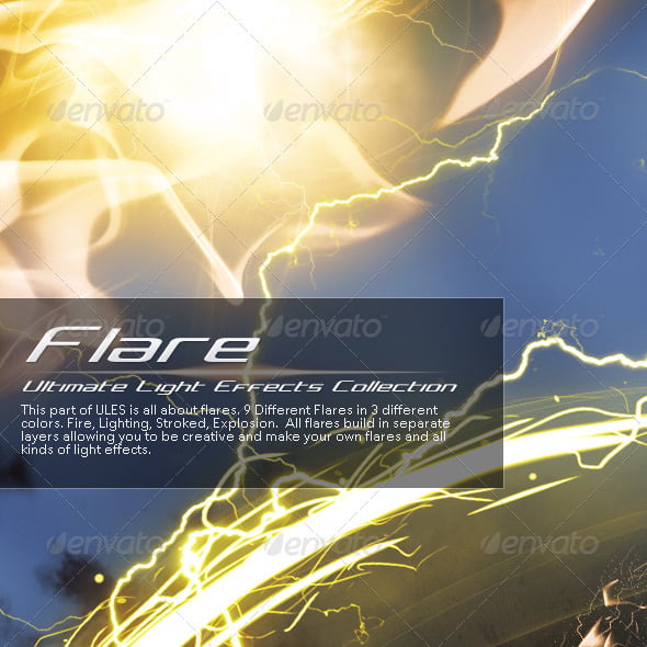 Flare Graphics, Designs & Templates | GraphicRiver