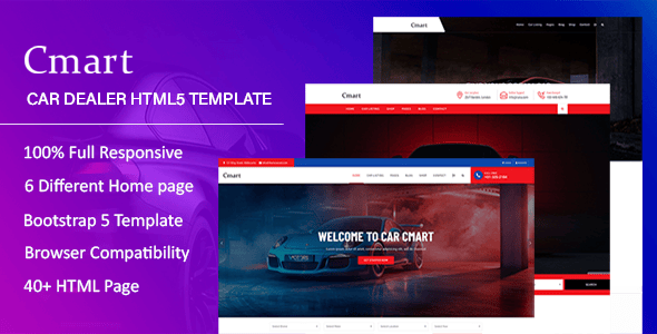Car Dealer HTML Website Templates | ThemeForest