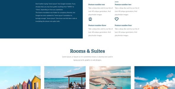 Bed And Breakfast Website Templates ThemeForest