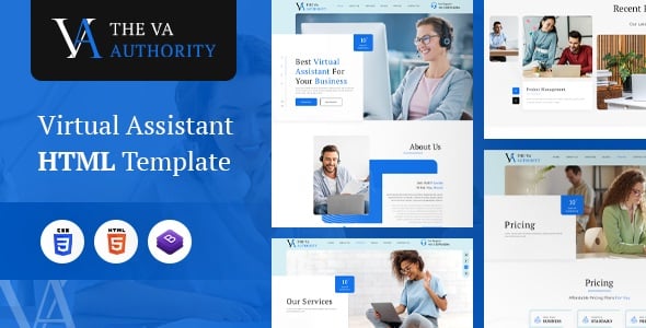 Virtual Assistant Website Templates | ThemeForest