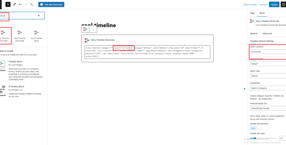 Cool Timeline Pro - Horizontal & Vertical Timeline Plugin For WordPress preview 5