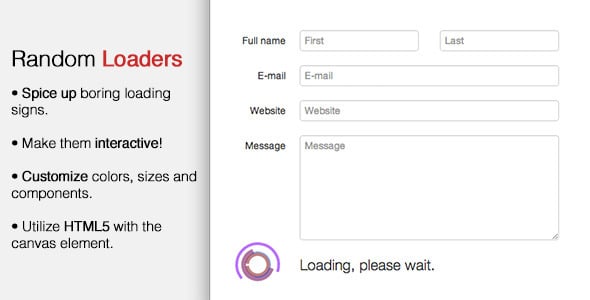 JavaScript & jQuery Loaders & Uploaders from CodeCanyon