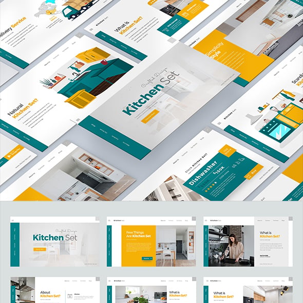 Kitchen Presentation Templates | GraphicRiver