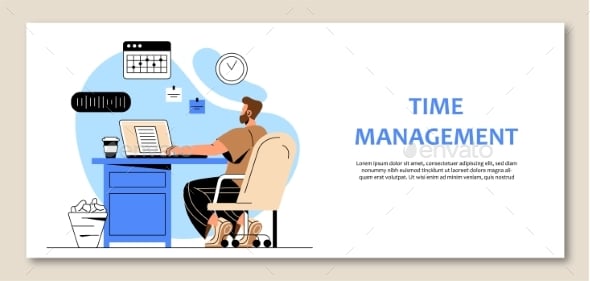 Time-management Graphics, Designs & Templates | GraphicRiver