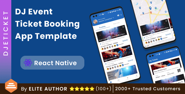 React Native Event Mobile App Templates | CodeCanyon