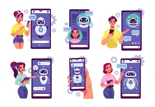 Bot Graphics, Designs & Templates | GraphicRiver