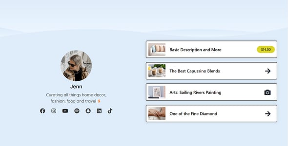 Bio Website Templates | ThemeForest