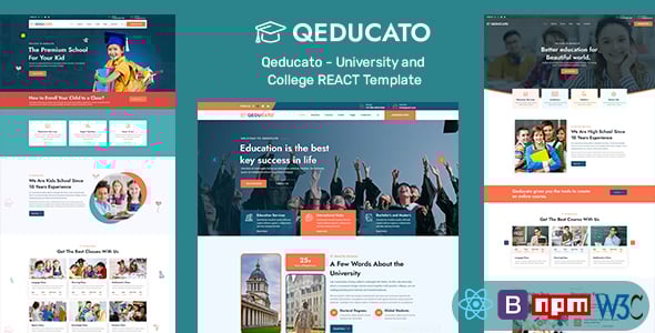 College Website Templates | ThemeForest