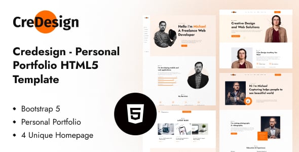 Web Developer Portfolio Website Templates | ThemeForest