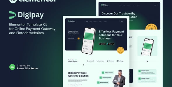 Payment Gateway Website Templates | ThemeForest