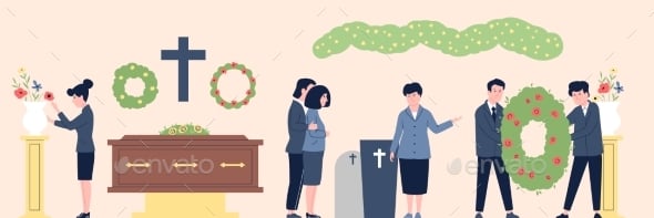Mourning Graphics, Designs & Templates | GraphicRiver