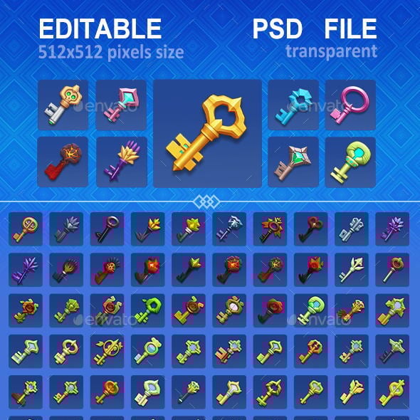 Keyed Graphics, Designs & Templates | GraphicRiver