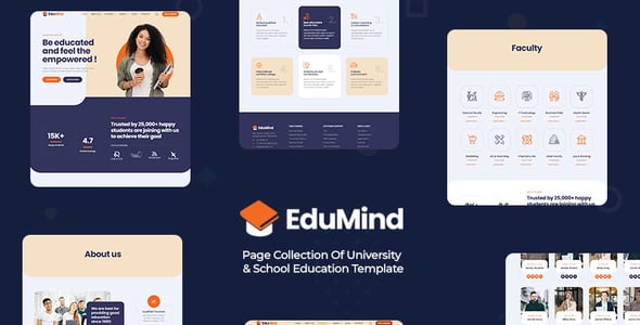Education Elementor Template Kits from ThemeForest