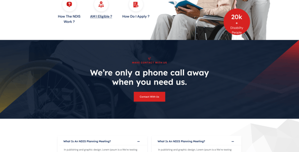 Disability Website Templates | ThemeForest