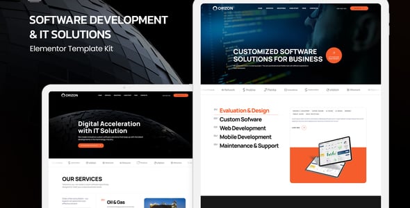 Software Development Website Templates | ThemeForest