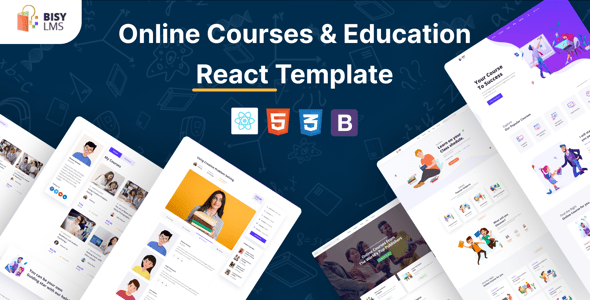 Lms React Website Templates | ThemeForest