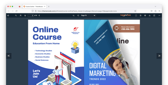 TNC FlipBook Classic - PDF viewer for WordPress preview 3