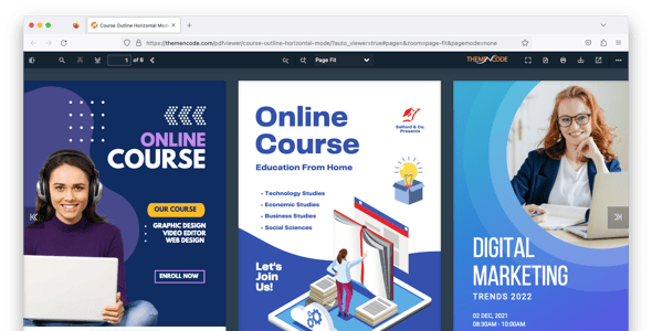 TNC FlipBook Classic - PDF viewer for WordPress preview 5