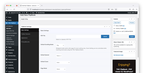 TNC FlipBook Classic - PDF viewer for WordPress preview 6
