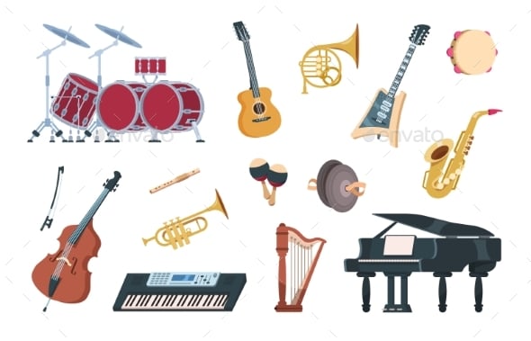 Instruments Graphics, Designs & Templates | GraphicRiver
