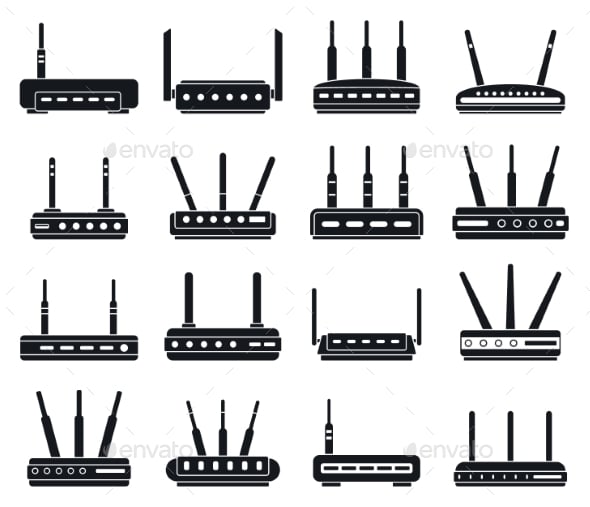 Routers Graphics, Designs & Templates | GraphicRiver
