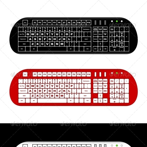 Keyboard Graphics, Designs & Templates | GraphicRiver