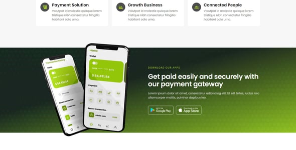 Payment Gateway Website Templates | ThemeForest