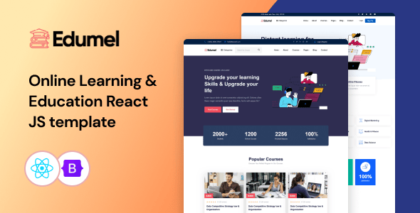 React Education Website Templates | ThemeForest