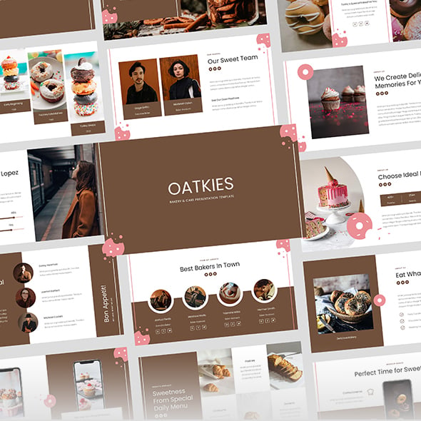 Bakery PowerPoint Templates | GraphicRiver