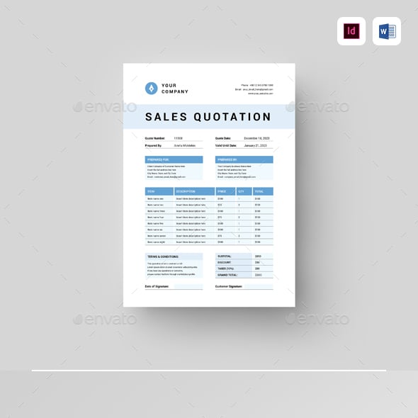 Quotation Graphics, Designs & Templates | GraphicRiver