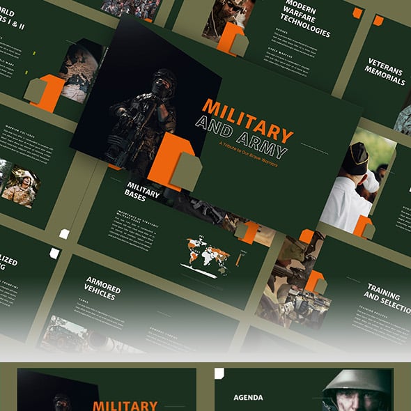 Military PowerPoint Templates | GraphicRiver