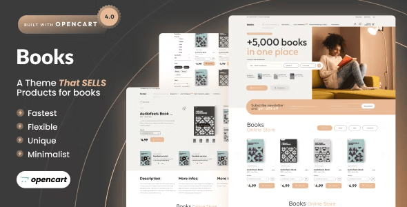 Bookstore Website Templates | ThemeForest