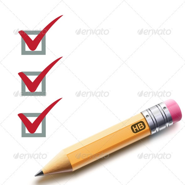Checklist Graphics, Designs & Templates | GraphicRiver