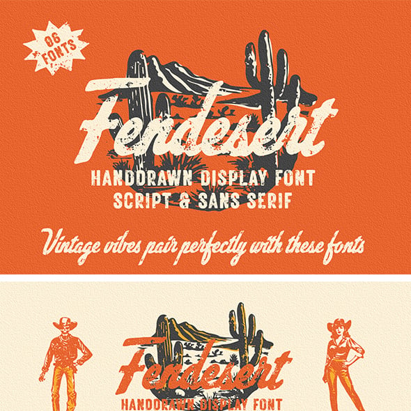 Western Script Font