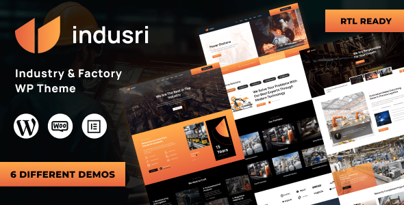 Factory Website Templates | ThemeForest