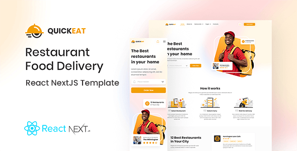 Nextjs Food Website Templates | ThemeForest