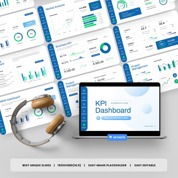 Kpi Graphics, Designs & Templates | GraphicRiver