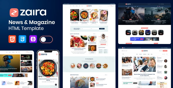 News HTML Website Templates | ThemeForest