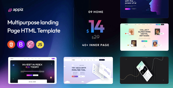 Ai Landing Page Website Templates | ThemeForest