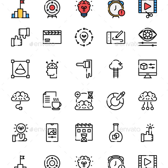Random Icons from GraphicRiver